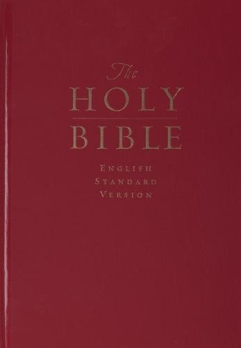 ESV Pew and Worship Bible, Large Print (Dark Red)