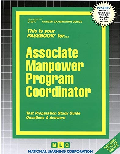 Associate Manpower Program Coordinator (Career Examination Series)