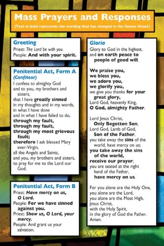 Pew Card: Revised Order of Mass (pack of 50)