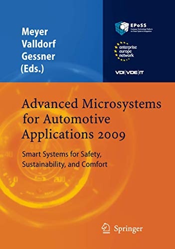 Advanced Microsystems for Automotive Applications 2009: Smart Systems for Safety, Sustainability, and Comfort (VDI-Buch)