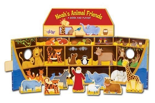 Noah's Animal Friends: A Book and Playset
