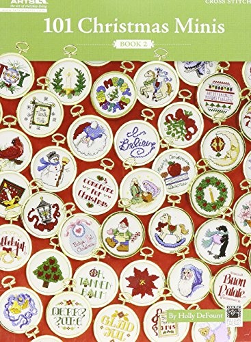 101 Christmas Minis, Book 2-Packed with Traditional Holiday Designs for Ornaments, Gift Embellishments and More