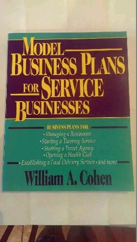 Model Business Plans for Service Businesses