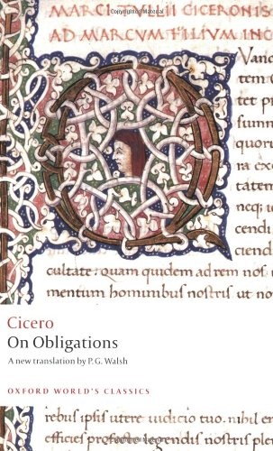 On Obligations: De Officiis (Oxford World's Classics)