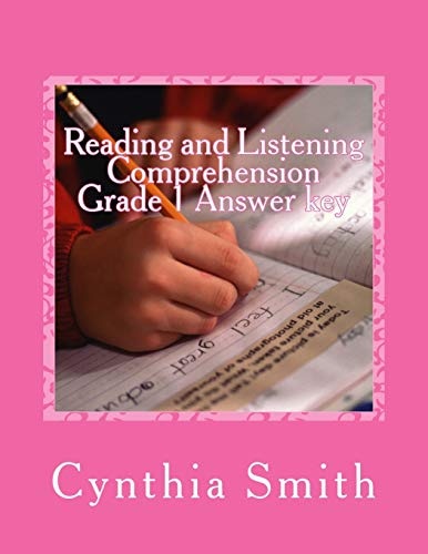 Reading and Listening Comprehension Grade 1 Answer key