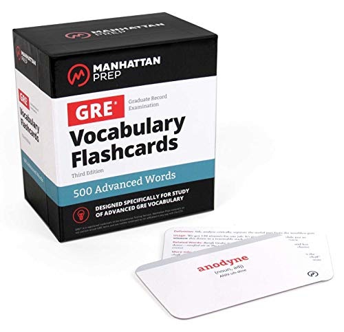 500 Advanced Words: GRE Vocabulary Flashcards (Manhattan Prep GRE Strategy Guides)