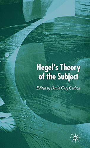 Hegelâs Theory of the Subject