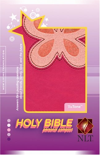 Holy Bible, Personal Compact NLT, TuTone ("Butterfly")