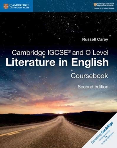 Cambridge IGCSEÂ® and O Level Literature in English Coursebook (Cambridge International IGCSE)