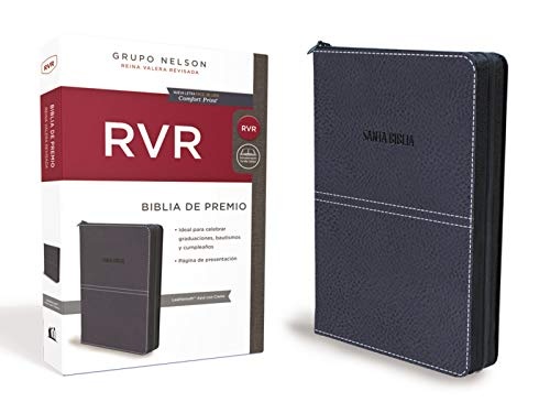Biblia de Premio y Regalo Reina Valera Revisada, Leathersoft, Azul con Cierre (Spanish Edition)