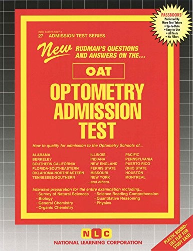 Optometry Admission Test (OAT) (Admission Test Series)