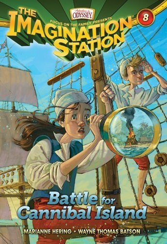 Battle for Cannibal Island (AIO Imagination Station Books)