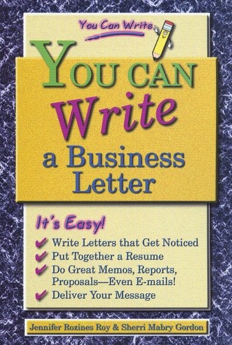 You Can Write a Business Letter