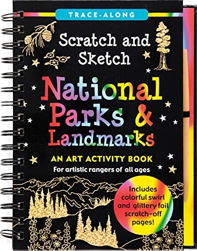 Scratch and Sketch National Parks & Landmarks (Trace-Along)