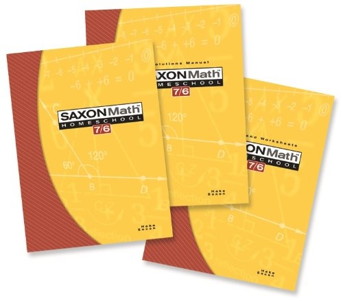 Saxon Math 7/6: Homeschool Set/Box