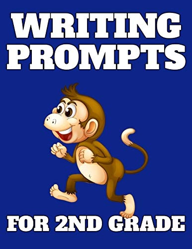 Writing Prompts For 2nd Grade: 48 Prompts With Dotted Handwriting Lines