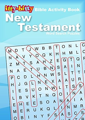 IttyBitty Activity Book New Testament Word Search