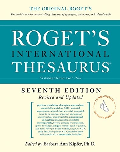Roget's International Thesaurus, 7e, Thumb indexed