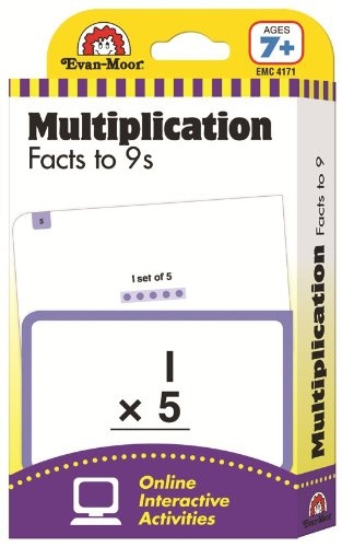 Flashcards: Multiplication Facts to 9s (Flashcards: Math)
