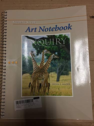 Student Art Notebook t/a Inquiry into Life
