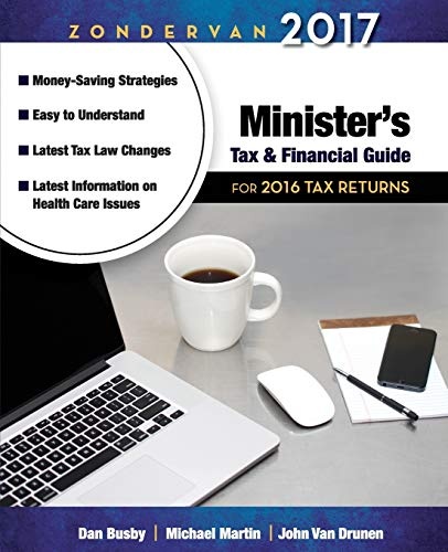 Zondervan 2017 Minister's Tax and Financial Guide