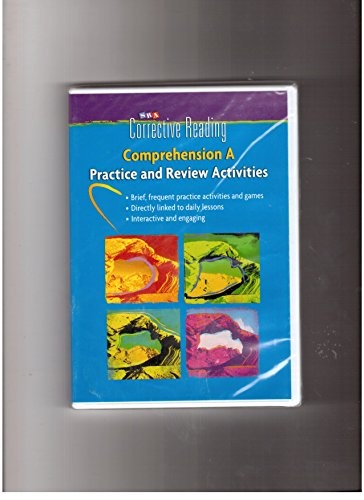 Corrective Reading Comprehension Level A, Student Practice CD Package (CORRECTIVE READING DECODING SERIES)