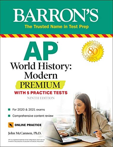 AP World History: Modern Premium: With 5 Practice Tests (Barron's AP)