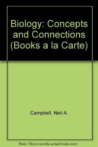 Biology: Concepts and Connections, Books a la Carte Plus Study Card (6th Edition)