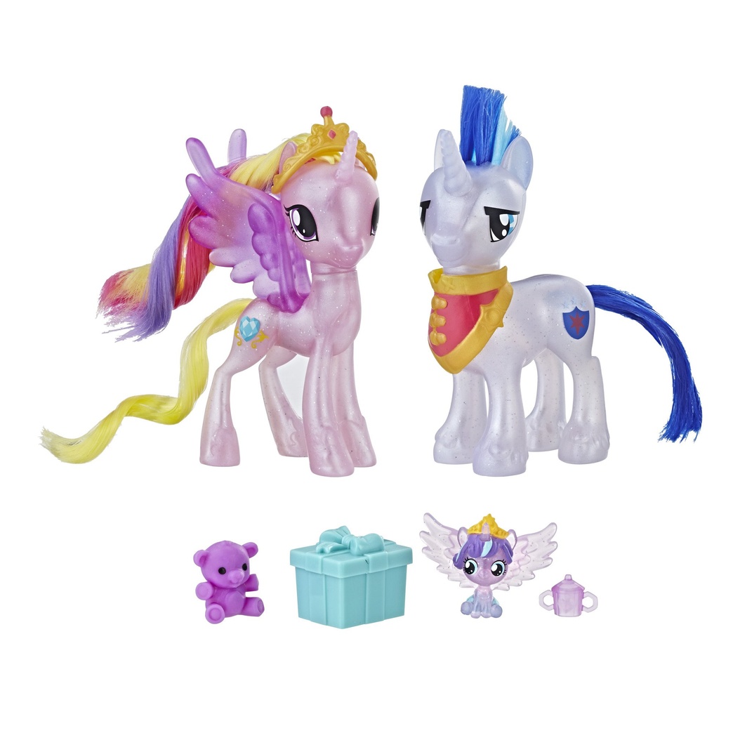 My Little Pony E4034 Princess Cadance & Shining Armor Set , Pack of 8
