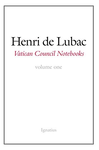 Vatican Council Notebooks: Volume One