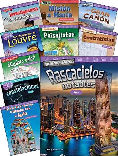 Measurement, Data and Geometry for Third Grade Spanish Set (Mathematics Readers) (Spanish Edition)