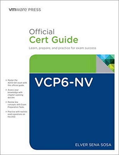 VCP6-NV Official Cert Guide (Exam #2V0-641) (VMware Press Certification)