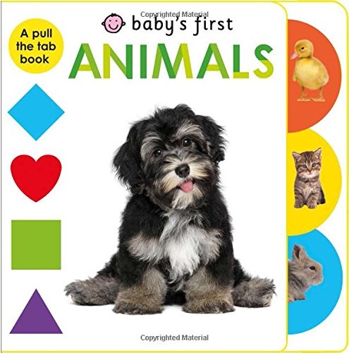 Baby's First Animals: A Pull the Tab Book