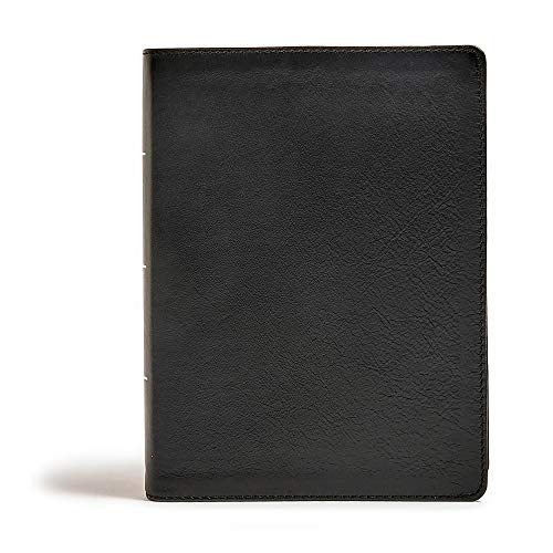 CSB Tony Evans Study Bible, Black Genuine Leather