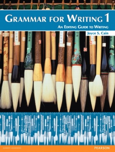 Grammar for Writing 1 (2nd Edition)