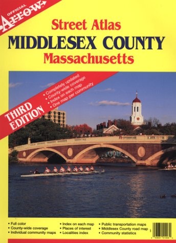 Middlesex County, Massachusetts Atlas (Official Arrow Street Atlas)
