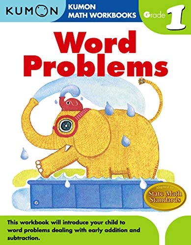 Word Problems Grade 1 (Kumon Math Workbooks)