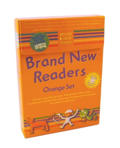 Brand New Readers: Orange Set (Cat and Mouse, Pizza, Dinah's Dream, Dinah Likes to Eat, Kazam's Birds, Kazam's Coins, Where Is Tabby Cat?, Cat Bath, Monkey the Mummy, and Monkey Flies Away)