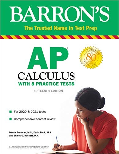AP Calculus: With 8 Practice Tests (Barron's Test Prep)