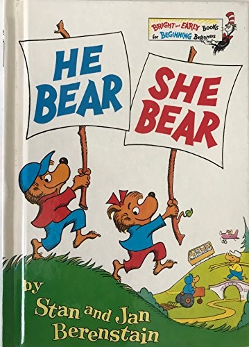He Bear, She Bear (Bright & Early Books)