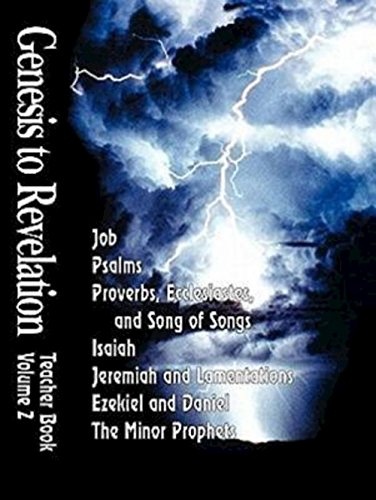 Job to Malachi: Genesis to Revelation, Vol. 2, Teacher's Edition