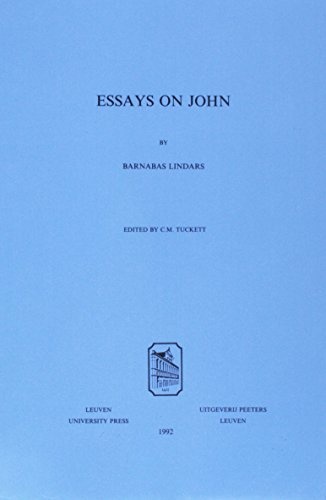 Essays on John (ed. by C.M. Tuckett) (Studiorum Novi Testamenti Auxilia)