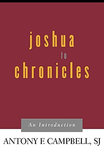 Joshua to Chronicles: An Introduction