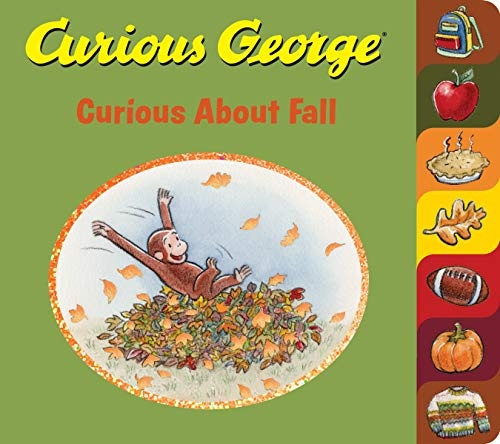 Curious George Curious About Fall (tabbed board book)