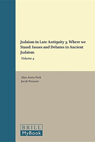 Judaism in Late Antiquity (pt. 3 Vol. 4)