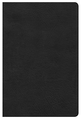 KJV Ultrathin Reference Bible, Black LeatherTouch Indexed