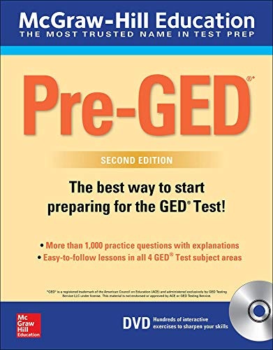 McGraw-Hill Education Pre-GED with DVD, Second Edition