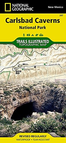 Carlsbad Caverns National Park (National Geographic Trails Illustrated Map, 247)