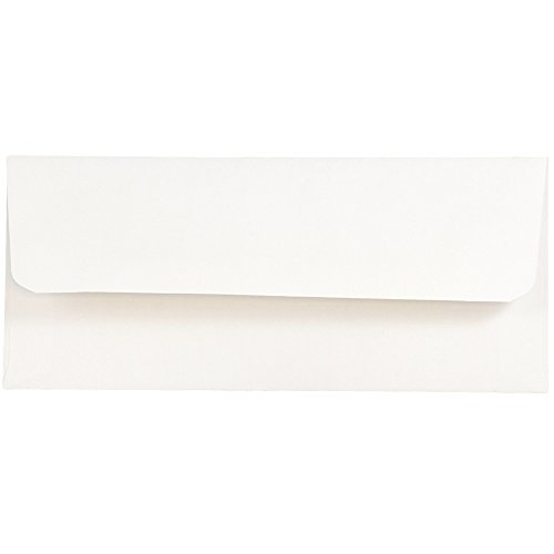 JAM PAPER 3 x 6 11/16 Booklet Commercial Money Envelopes - White - Bulk 250/Box