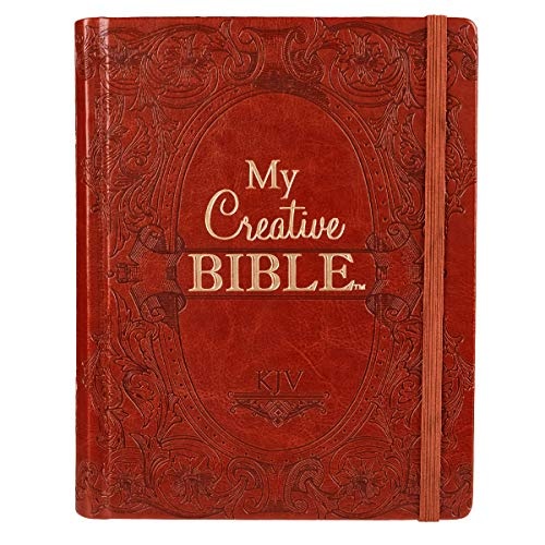 KJV My Creative Bible Brown Lux-Leather